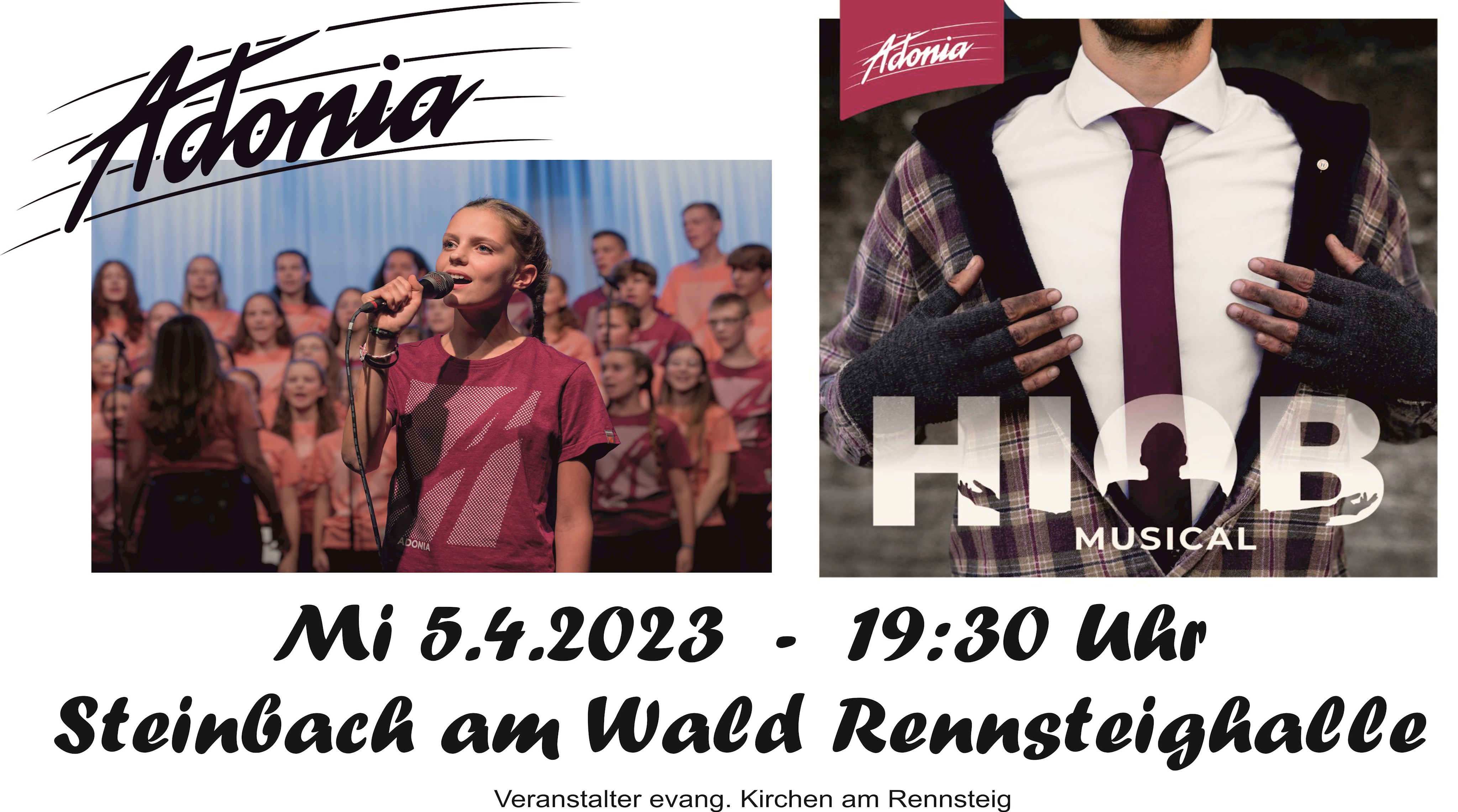 ADONIA - das Musical - dieses Jahr in Steinbach am Wald