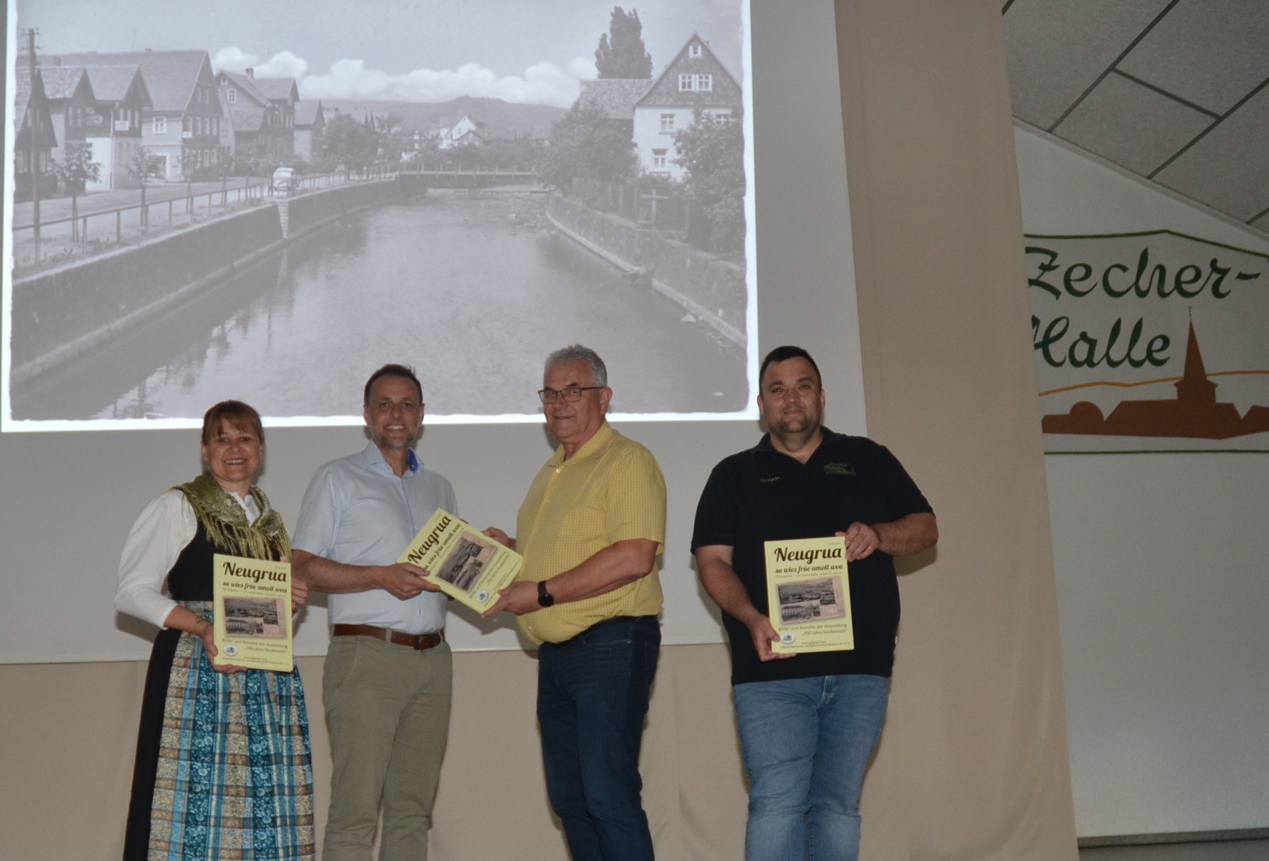 Buchvorstellung Hommage an Neugrua von Joachim Beez