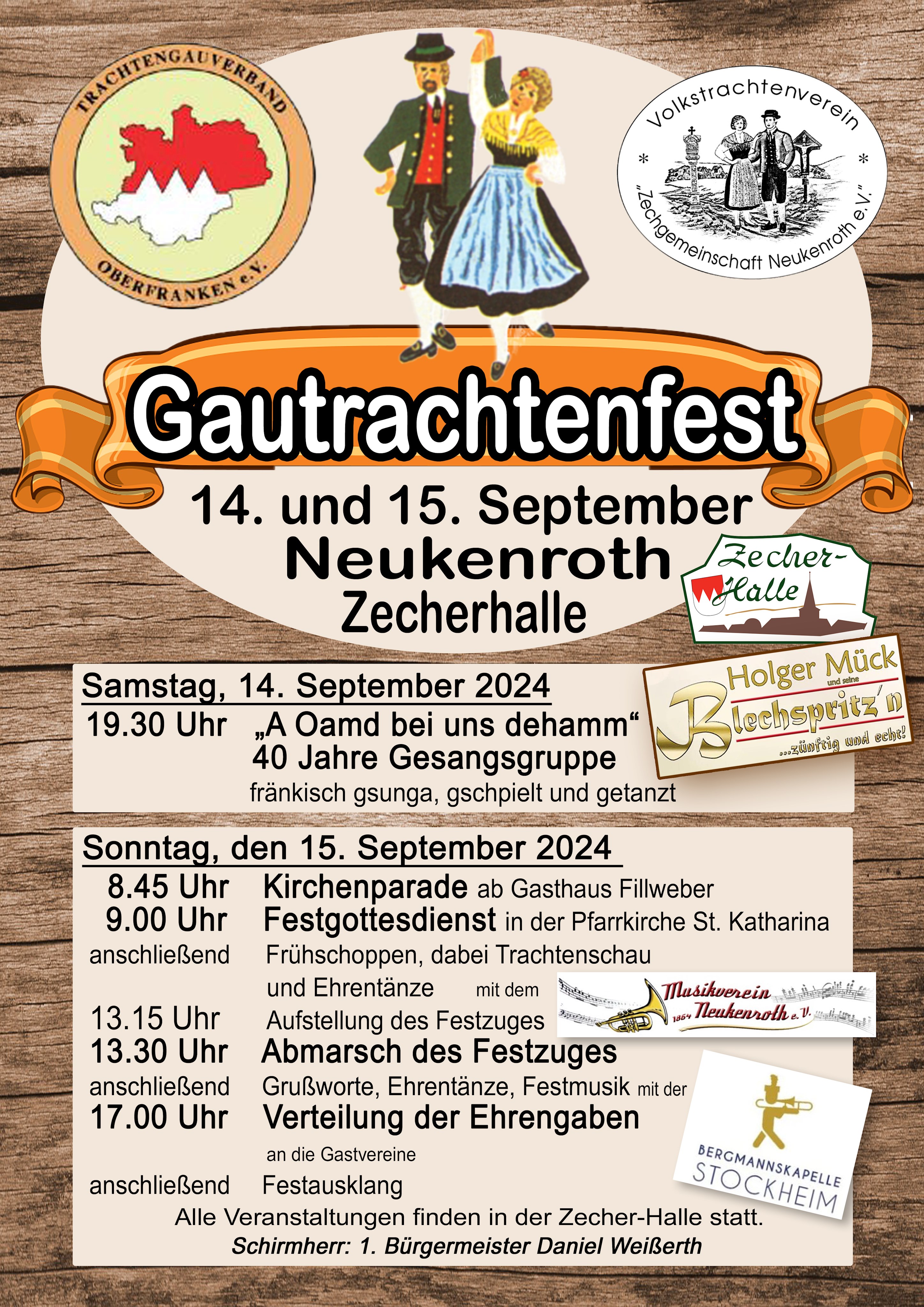 Gautrachtenfest in Neukenroth