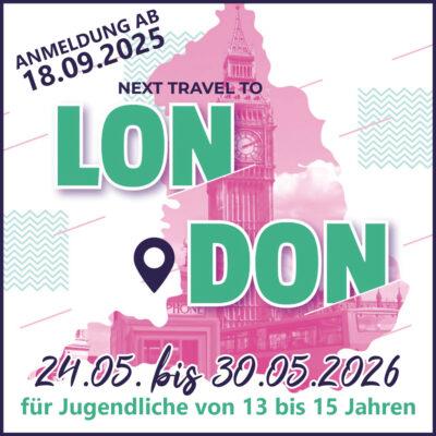 KJR auf Achse… in London 2026