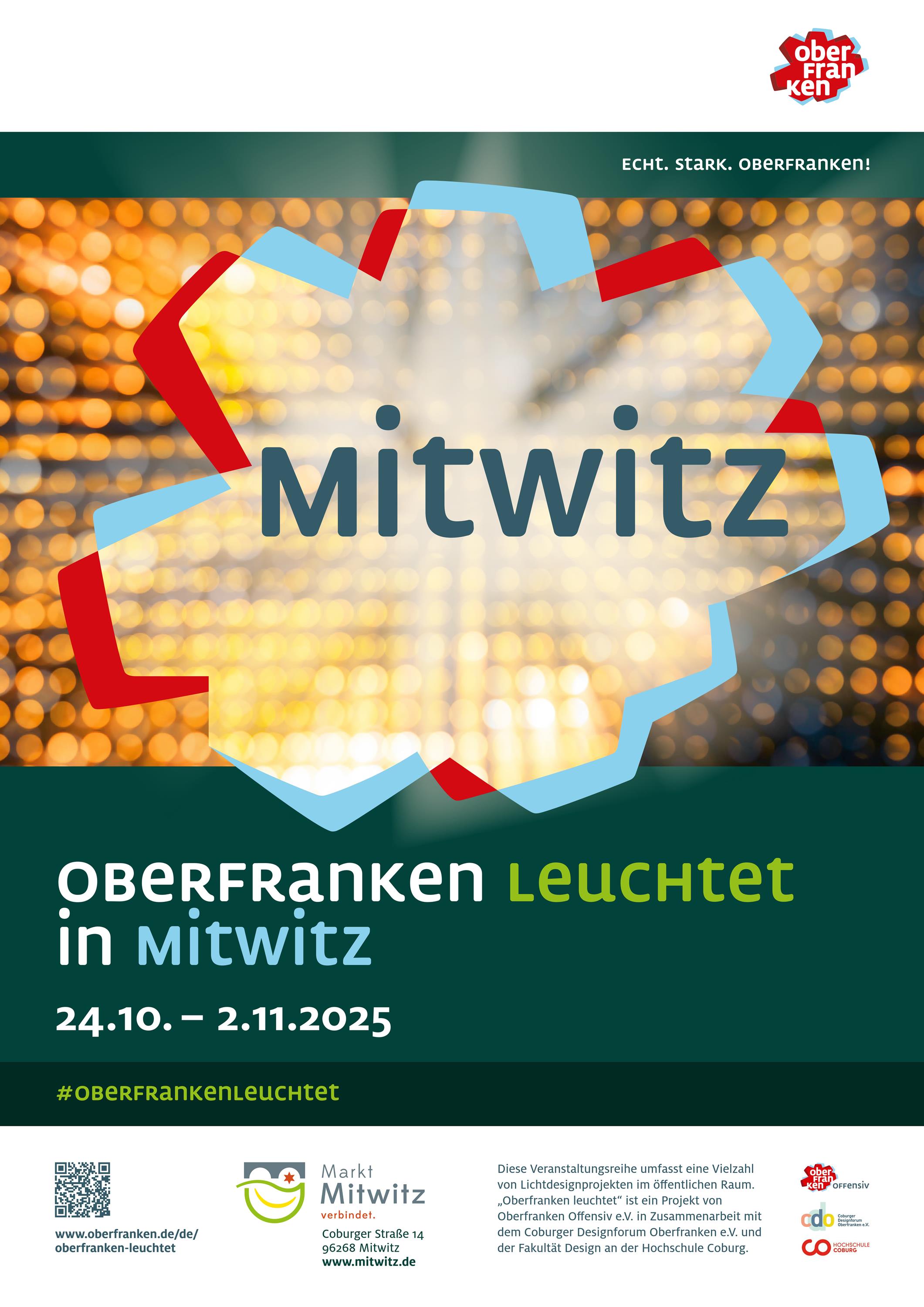 Mitwitz leuchtet Plakat final